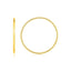 Endless Hoop Style Earrings in 14K Yellow Gold