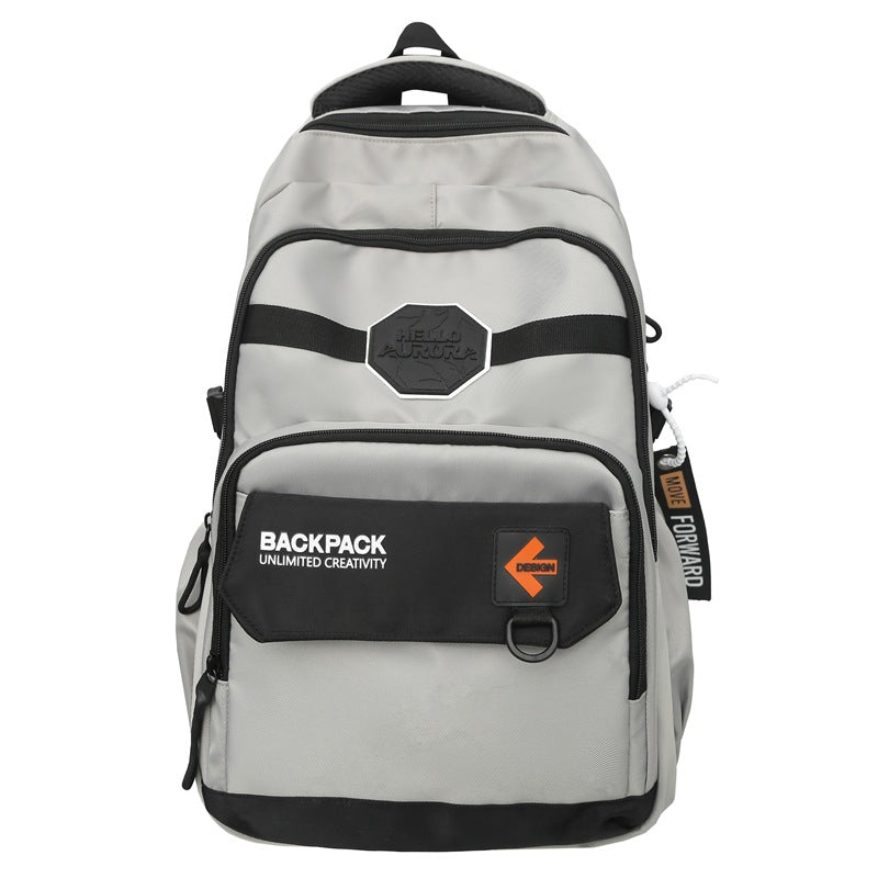 Mochila de Viaje para Laptop de Gran Capacidad y Diseño Simple