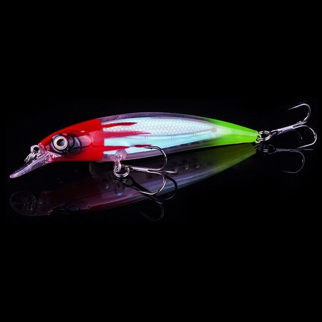 Fishing Wobblers Lure For Fishing Minnow 11cm 14g  All Goods For Fish Lures Artificial Bait Pencil Feeder Luminous Fishing - Korvel