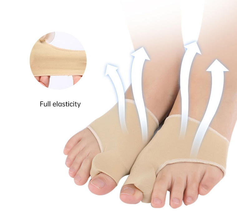Toes Separator Socks Thumb Adjuster Straightener Feet Bone Orthotics Appliance Hallux Valgus Splint Sleeve Bunion Corrector - Korvel