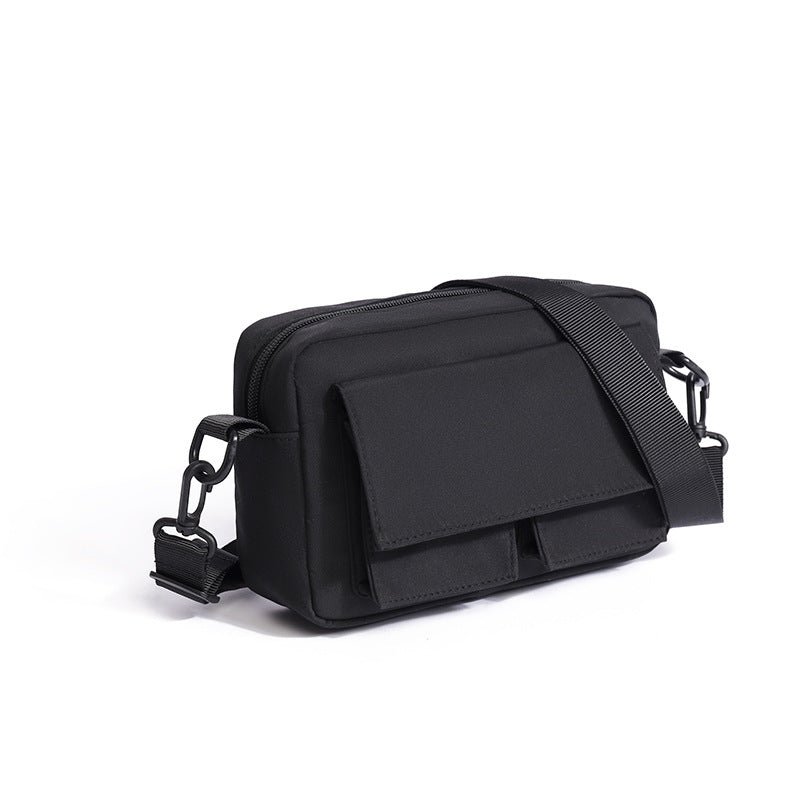 Men's Lightweight Nylon Messenger Bag for Travel