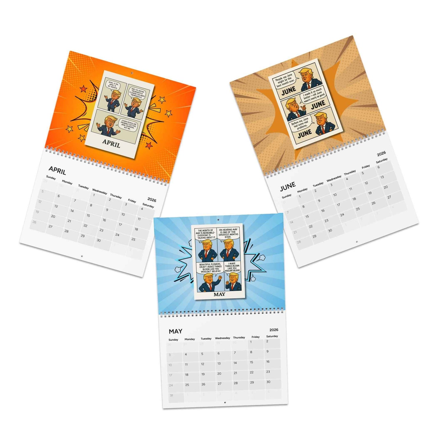 Les Chroniques de la Grandeur : Calendrier Comic 2026