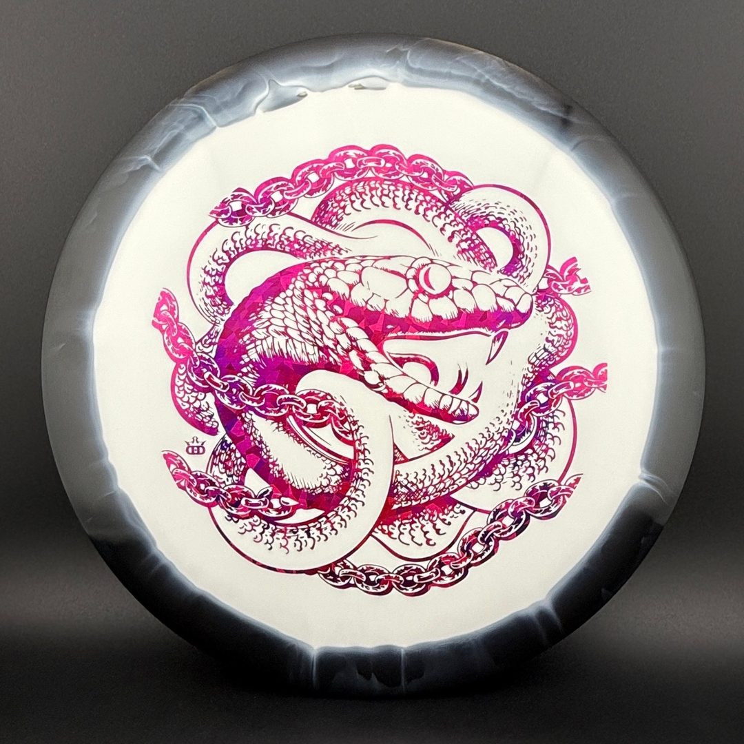 Fuzion Orbit Trespass Disc Golf Driver - Tressspasss Snake