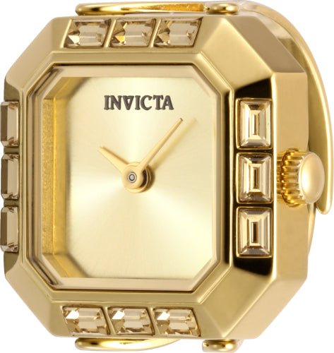 Invicta Women's Mini Watch - Elegant Gold Design