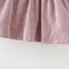 Robe en velours côtelé inspirée de la Corée pour filles bébés
