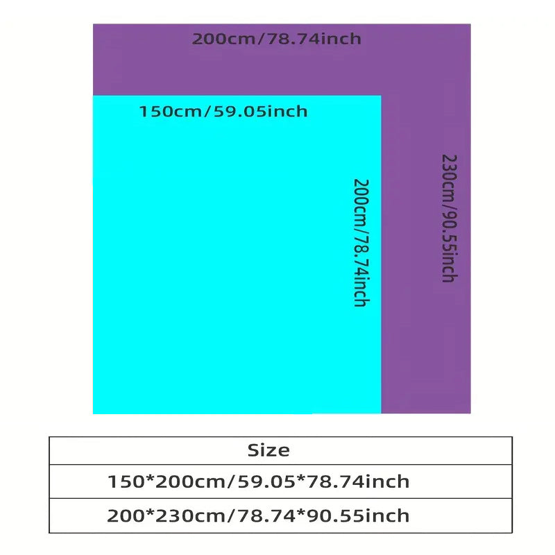 Grade A Cooling Blanket: Soft, breathable, king/queen size, summer lightweight cool comforter. - Korvel