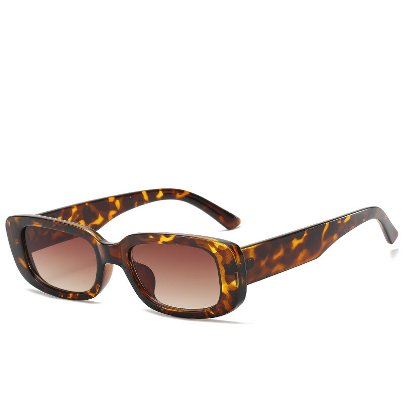 Trend Small Frame Sunglasses Female Square Sunglasses Olive Green Colorful Ins Street Shot Glasses - Korvel