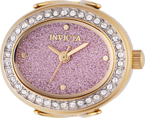 Invicta Women's Mini Ring Watch - Elegant Pink Dial