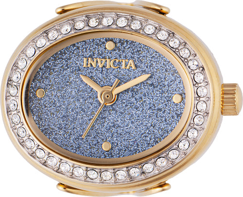 Invicta Women's Mini Ring Watch - Elegant Blue Dial
