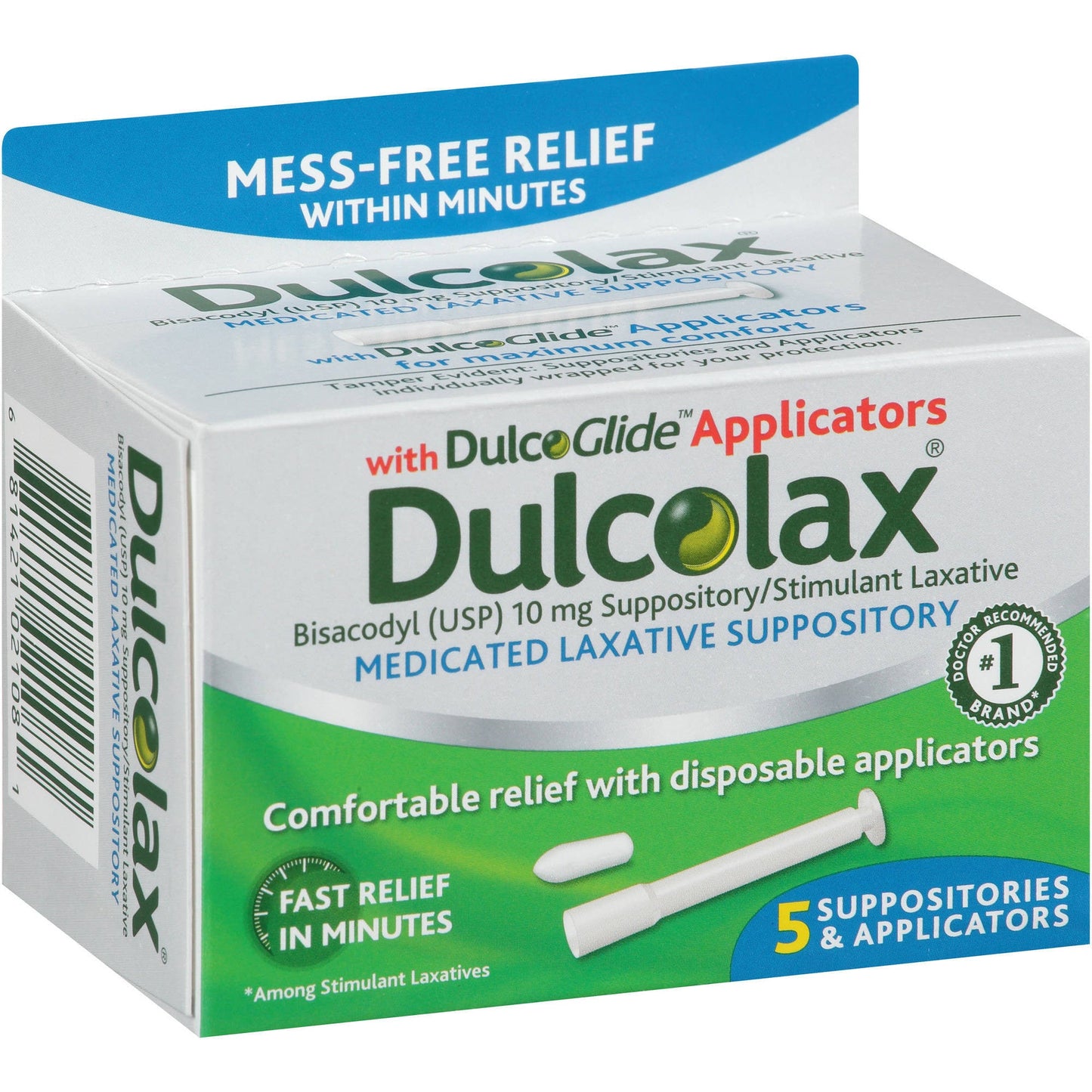 Supositorios Laxantes Dulcolax - 5 Contenido