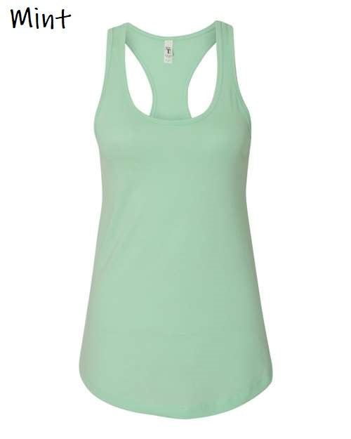 Wildberry Waves Racerback Tank Top - Ultimate Comfort - Korvel