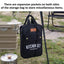 Camping Kitchen Set 8pcs Camping Outdoor Cookware Kit Stainless Steel Camping Tool Travel Set And Utensil Organizer Storage bag - Korvel