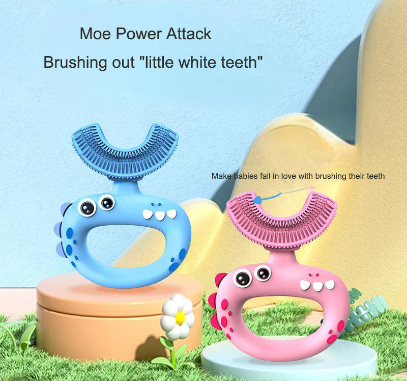Children's toothbrush Tiktok silicone baby toothbrush - Korvel