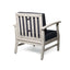 PERLA CLUB CHAIR, LIGHT GREY - Korvel