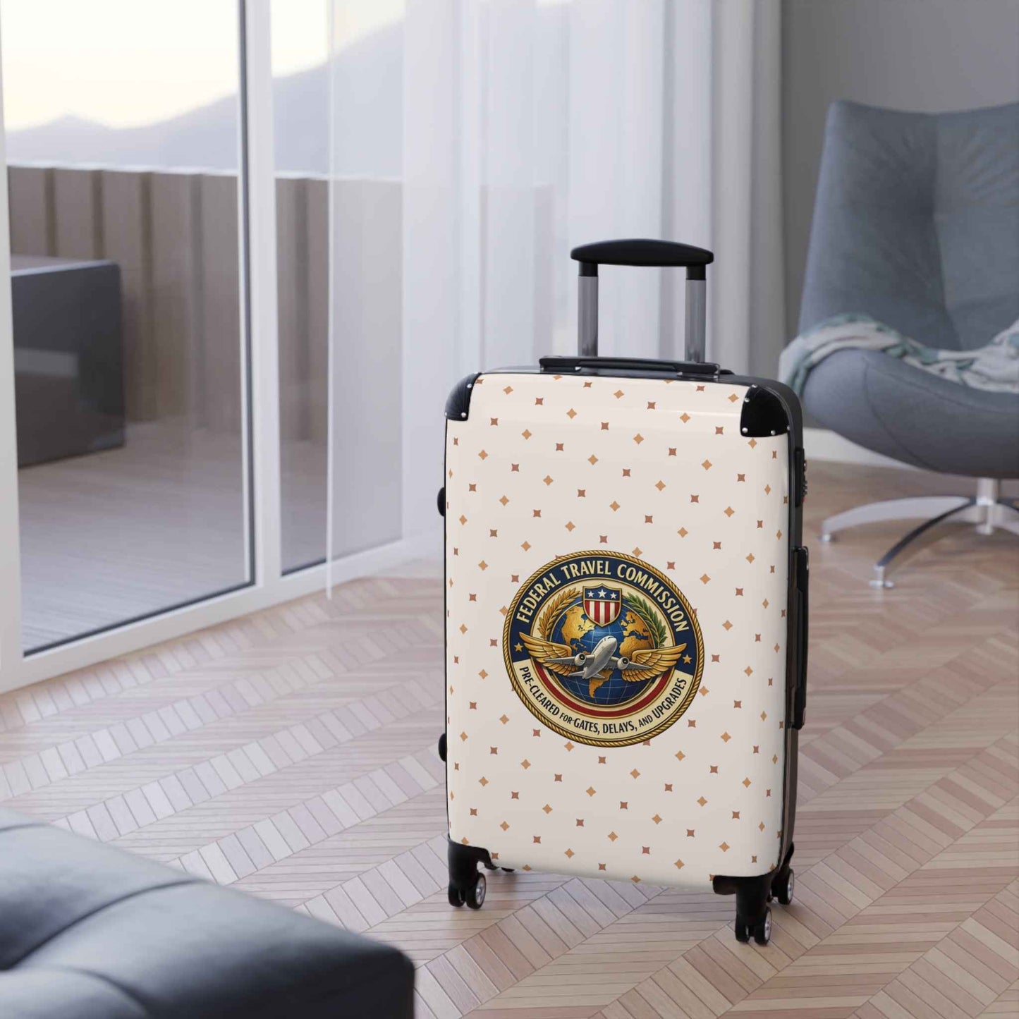 Valise de la Commission fédérale des voyages - Élégante et fonctionnelle