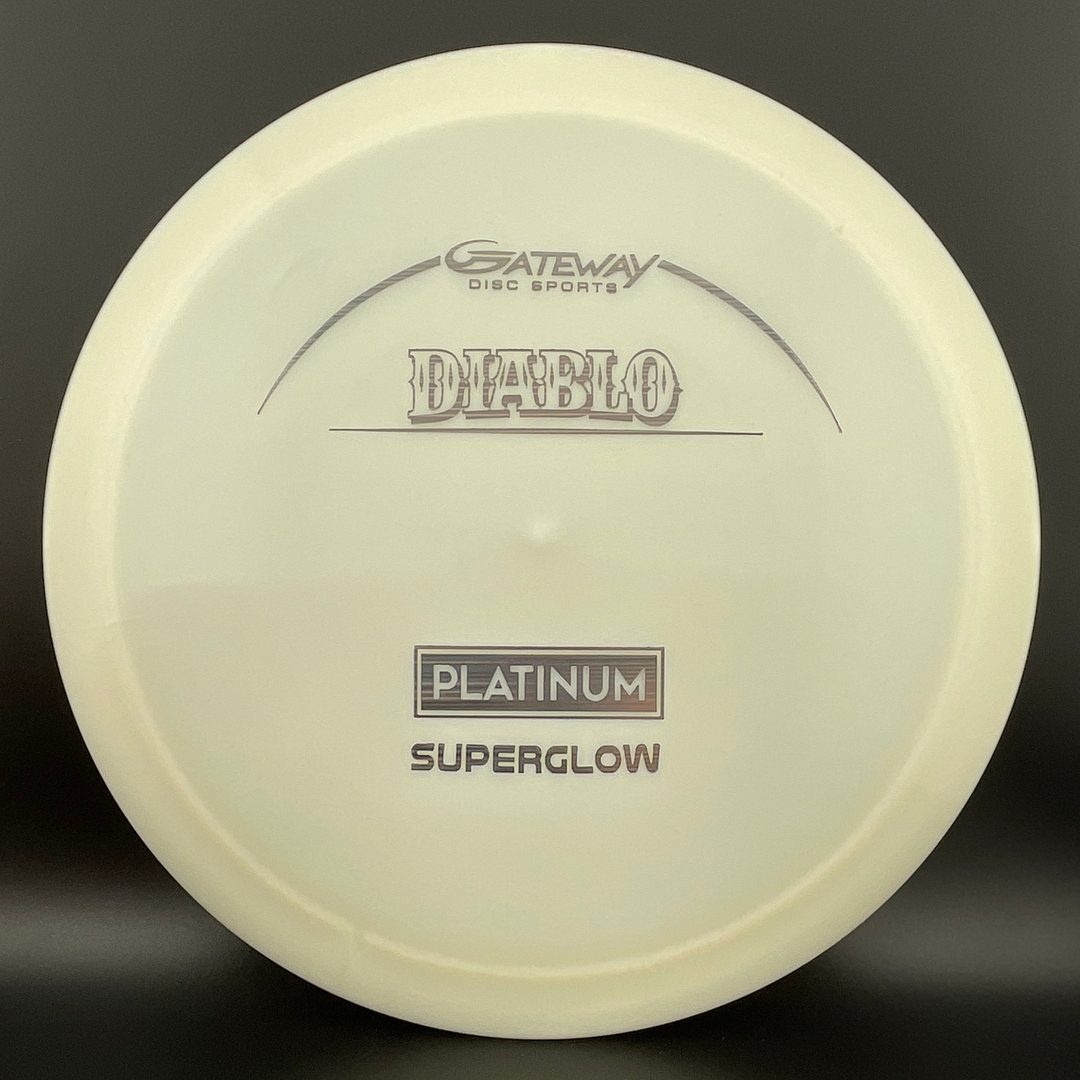 Platinum Superglow Diablo Disc Golf Driver