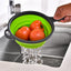 Retractable Long Handle Drainage Basket for Fruits & Vegetables