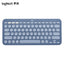 Logitech K380 Mini Bluetooth Wireless Keyboard Tablet Phone Pebble2+K390 Set - Korvel