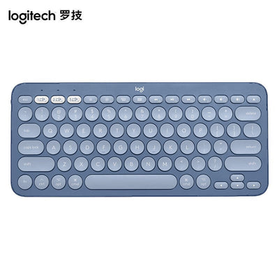 Logitech K380 Mini Bluetooth Wireless Keyboard Tablet Phone Pebble2+K390 Set - Korvel