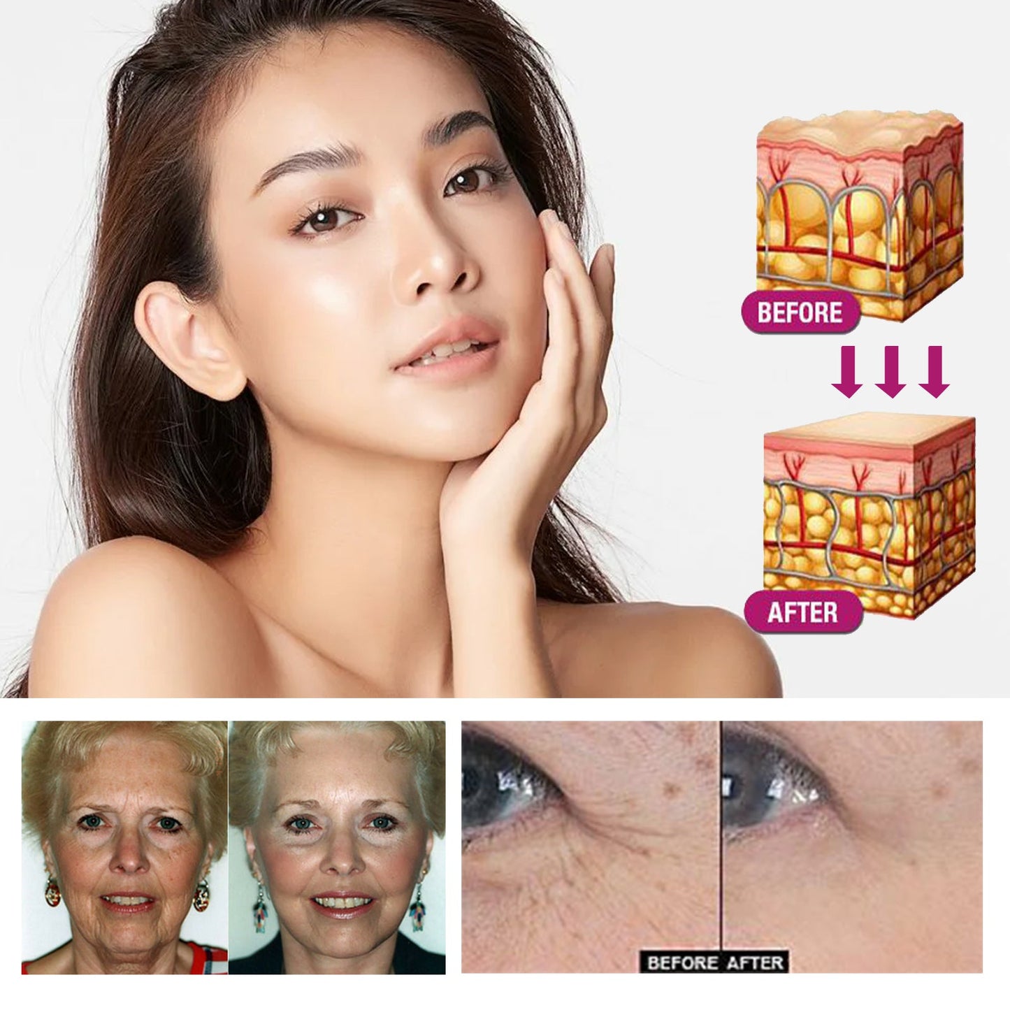 Night Frozen Mask, Leave-In Facial Mask Firming Skin, Reducing Fine Lines And Moisturizing Night Cream - Korvel