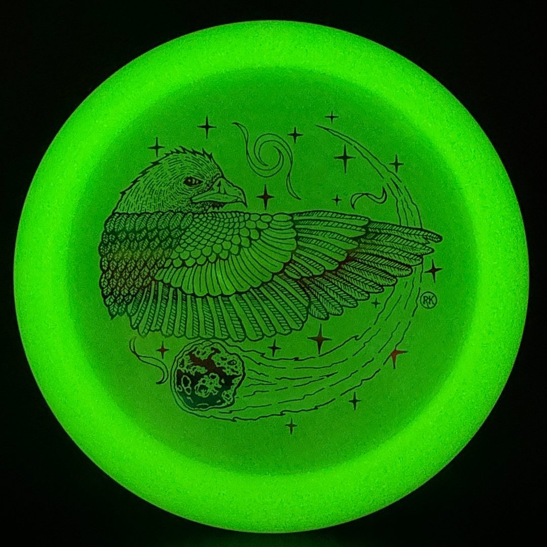 Quantum Lunar Falcon Disc - Rare Stardust DM Stamp