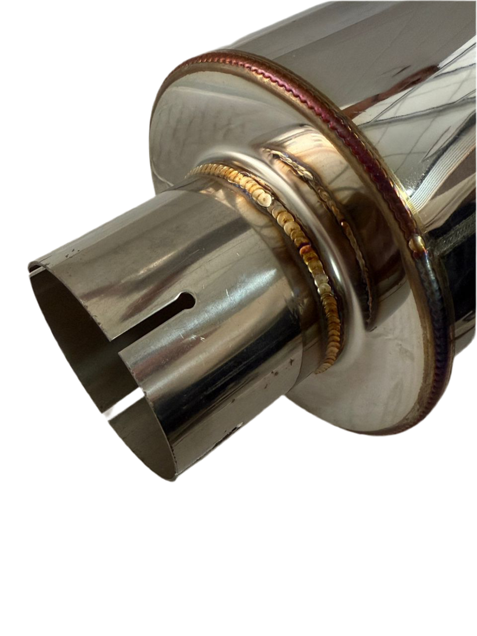 SPDZ1 LTR High-Performance Race Muffler - 3" Inlet, 4” Outlet - Korvel