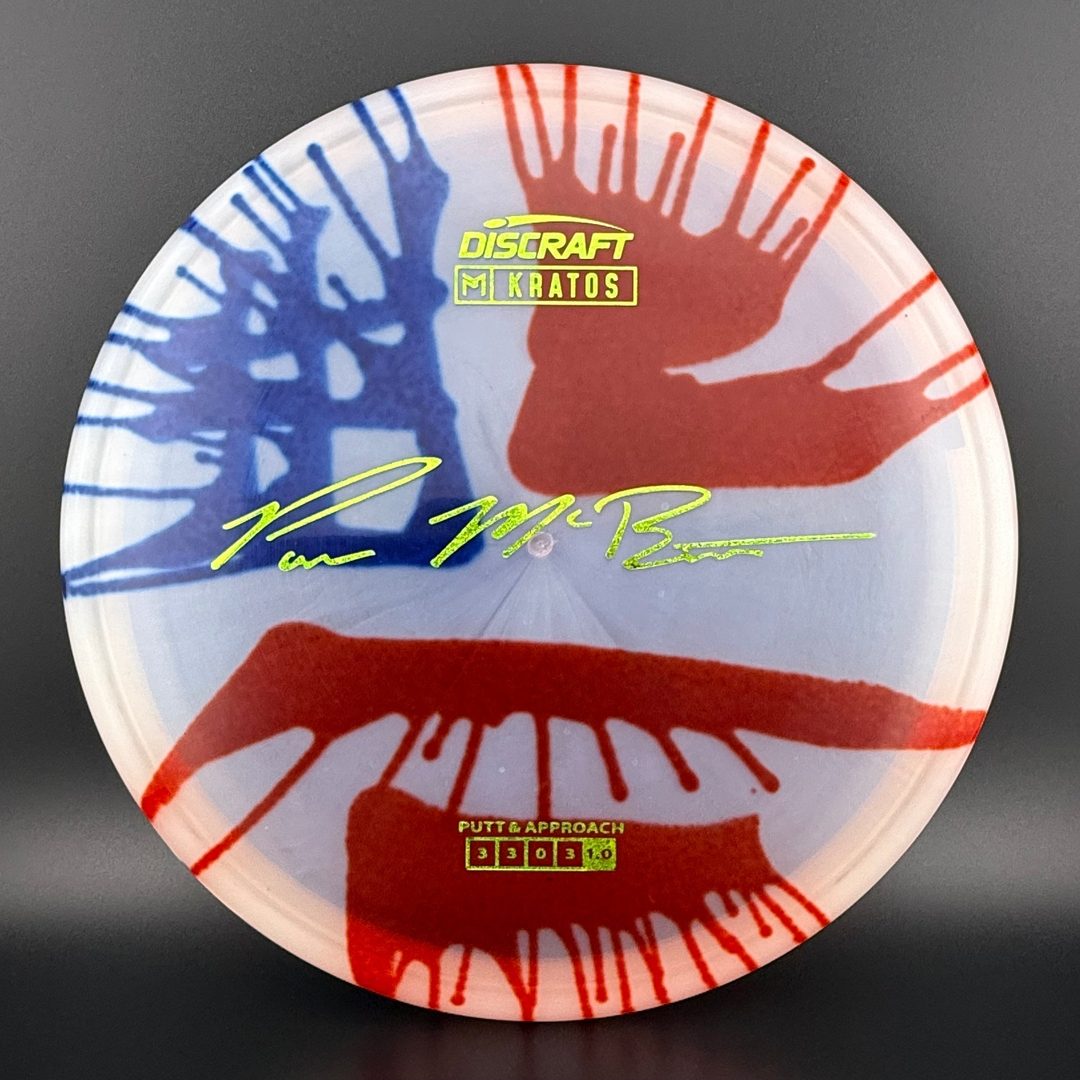 Disque Fly Dye Z Kratos - Performance Premium par Paul McBeth