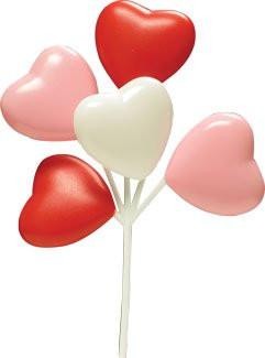 Ballons en forme de cœur - Rose, Blanc, Rouge - Paquet de 4, 12 ou 36
