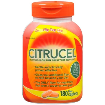 Citrucel Fiber Therapy – Methylcellulose Caplets