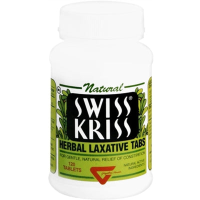 Swiss Kriss Laxatif Herbal - 120 Comprimés