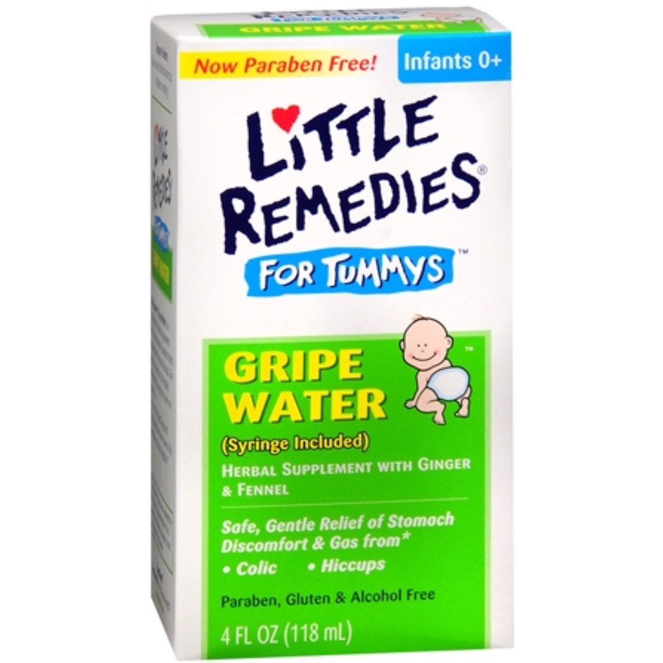 Agua de Gripe Little Remedies para Bebés, 4 Fl Oz