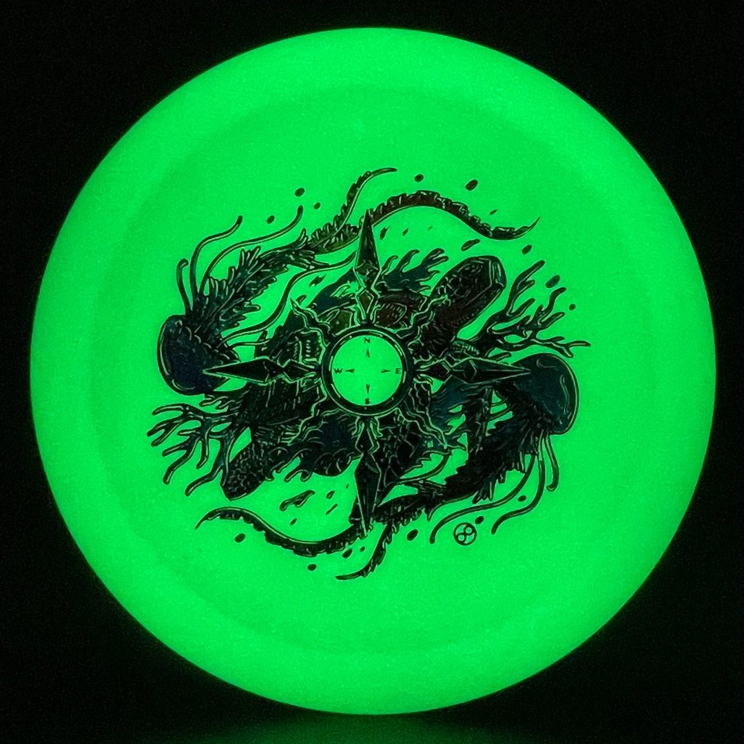 Color Glow Requiem - Turtle Navigator Disc Golf Driver