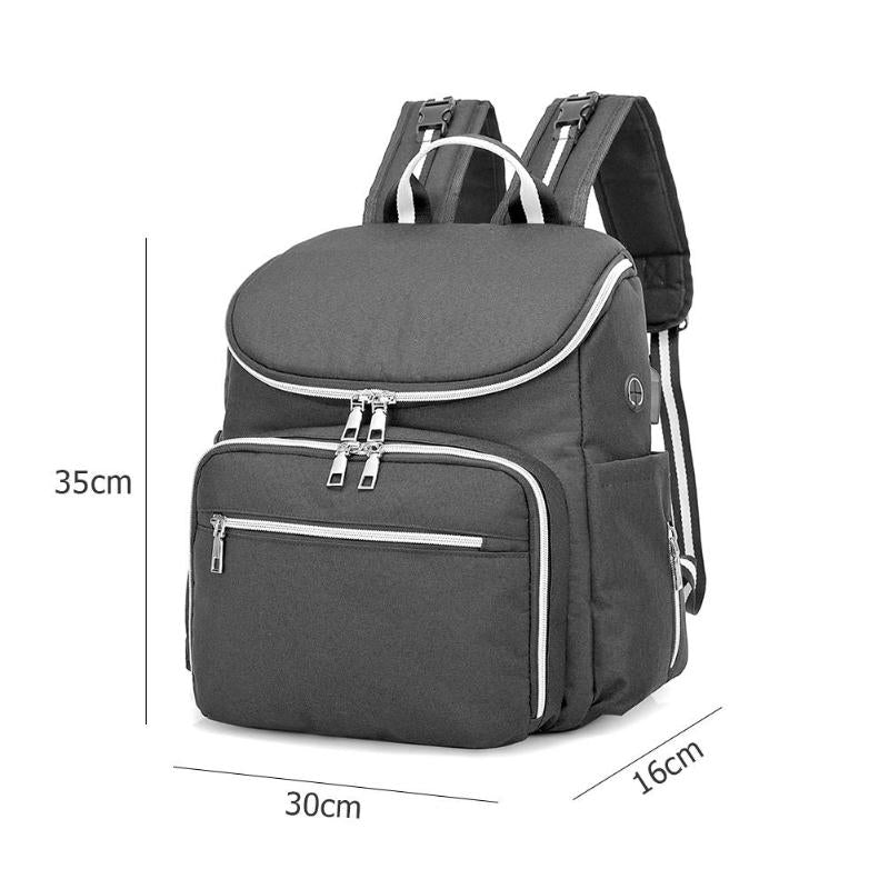 Fashion Maternity Diaper Bags Waterproof Mummy Nappy Bags Large Capacity Baby Care Nursing Bag Mother Multi-function Backpacks - Korvel