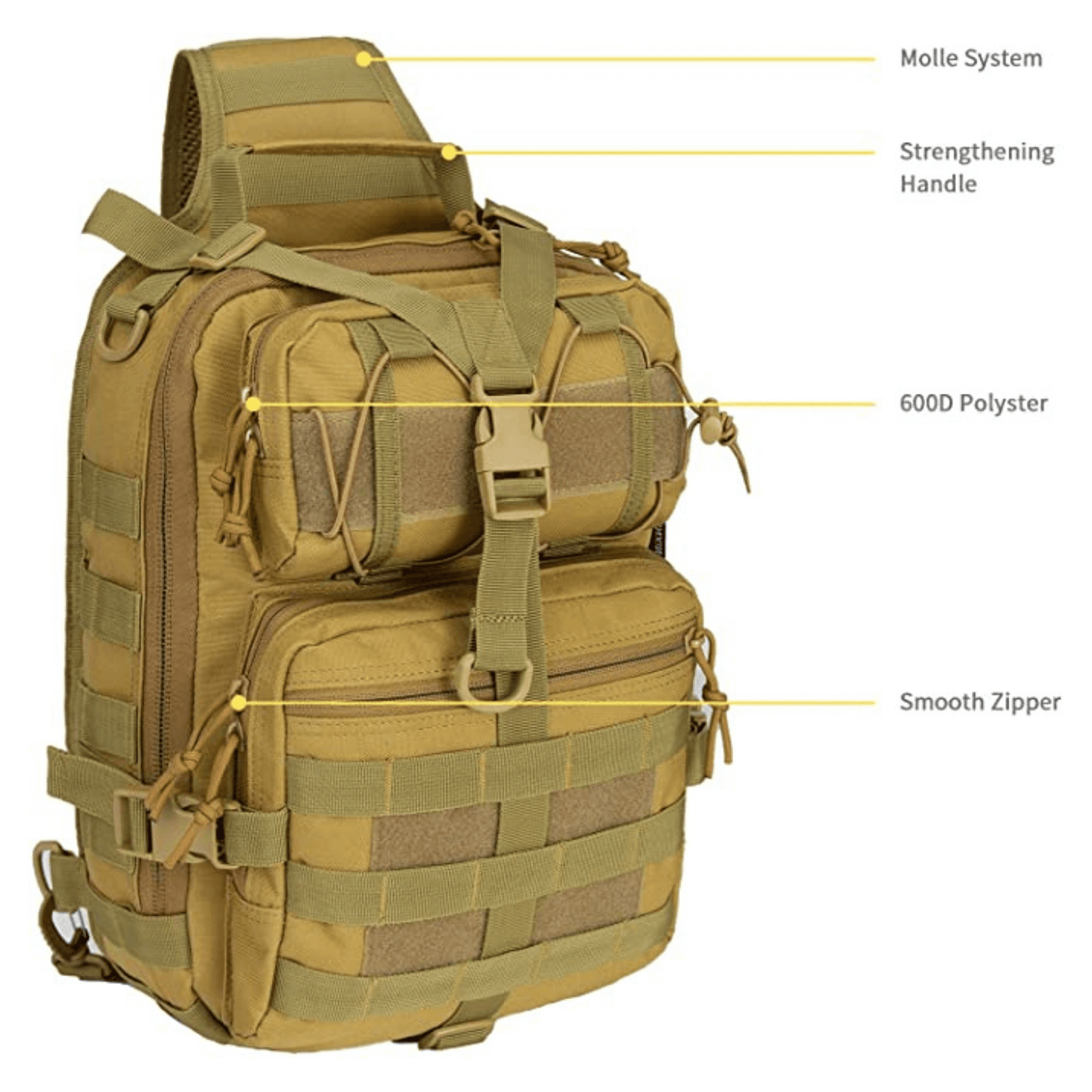 Tactical Medium Sling Range Bag - Korvel