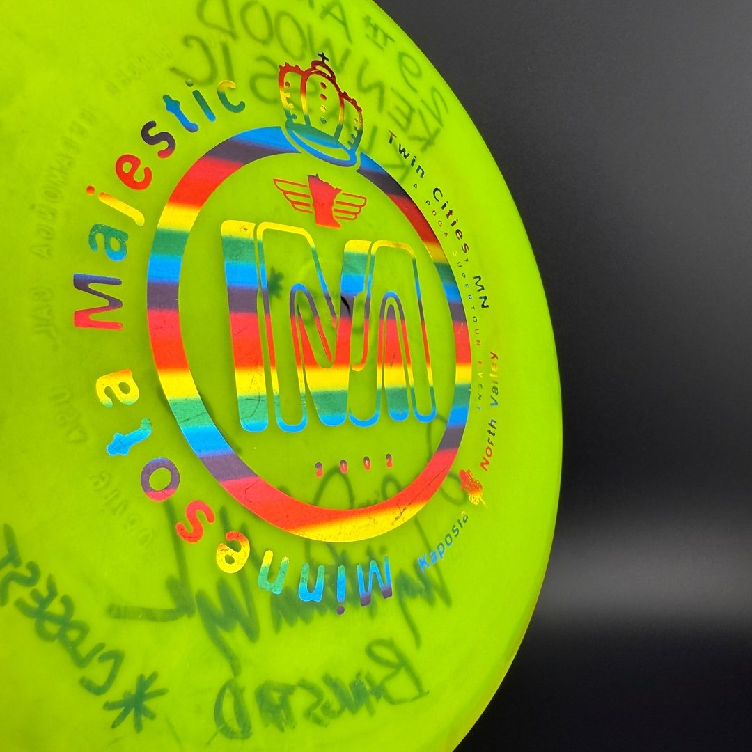 Disco de Golf Aero Edición Champion - Firmado por Jumpin Joe