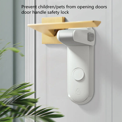 Child Safety Door Handle Lock - Easy Installation & Protection