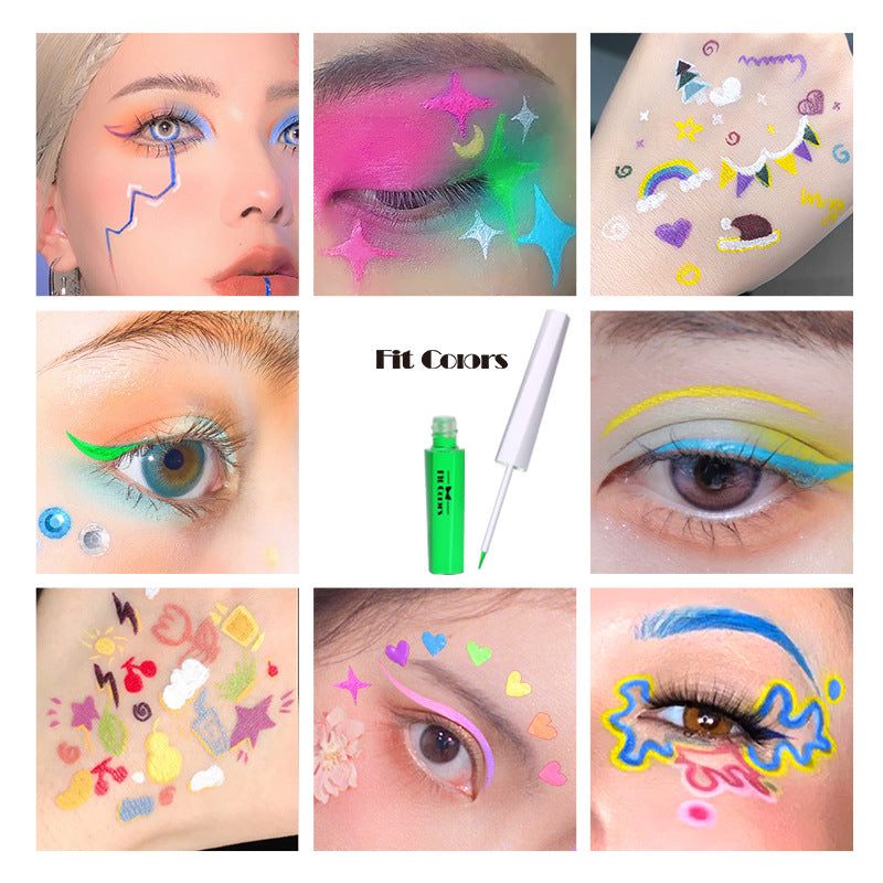 Eyeliner de Color Luminosa Fluorescente Fit Colors