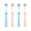 Baby Toothbrush Tongue Coating Baby Teeth Deciduous Teeth Silicone Newborn Early Brush - Korvel