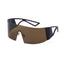 Trendy One Piece Large Frame Sunglasses for Outdoor Activities