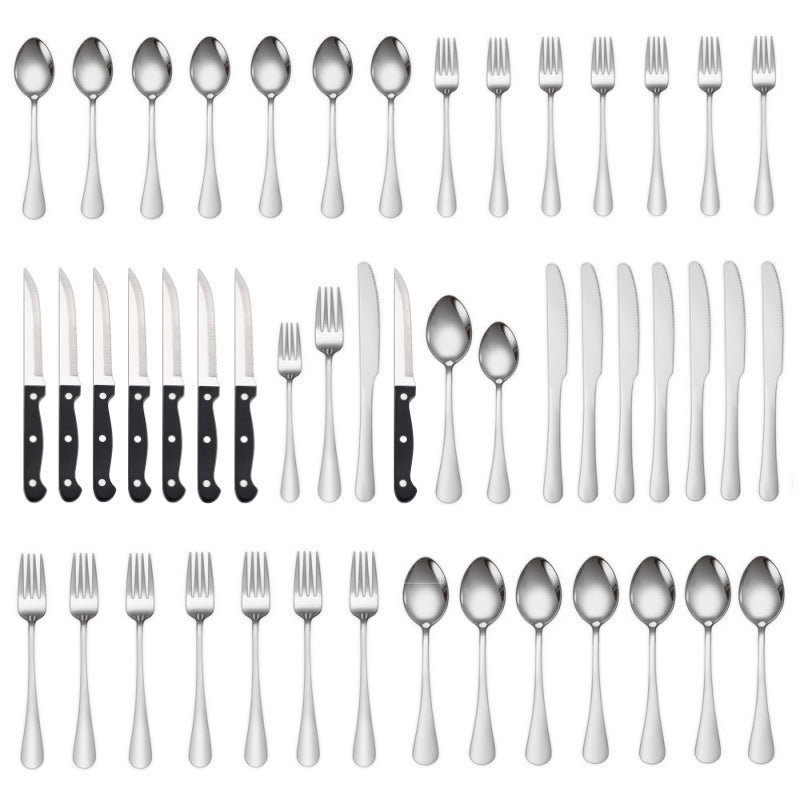 Premium Stainless Steel 48-Piece Cutlery Set