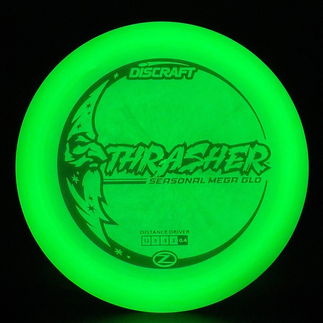 Mega Glo Thrasher - Disque de Golf de Nuit Saisonnière