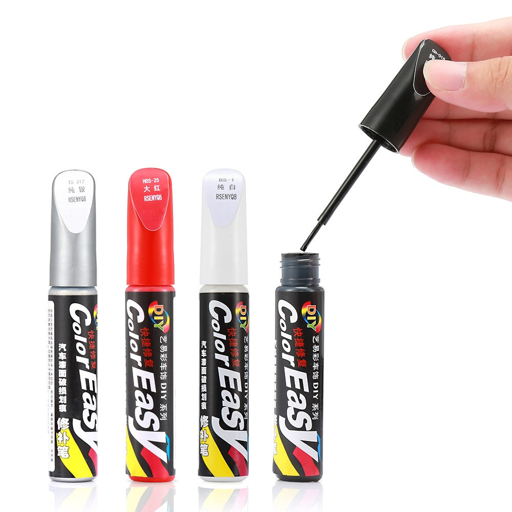 Premium Auto Paint Pen for Scratch Repair - 4 Colors