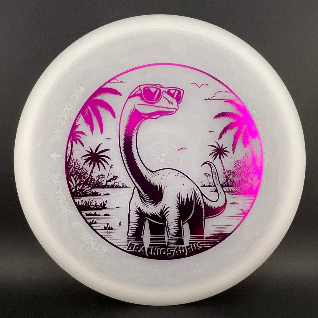 Glow Egg Shell Brachiosaurus - Édition Spéciale Disque de Disc Golf