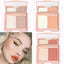 CmaaDU Two-tone blush highlighter and contouring palette - Korvel