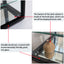 Tempered Glass Countertop Display Cabinet with Lock