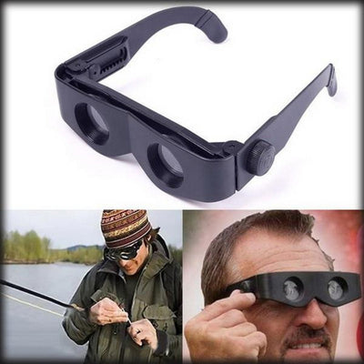Portable Glasses Style Telescope Magnifier Binoculars For Fishing Hiking Concert Sport Supply Binoculars Fishing Telescope - Korvel