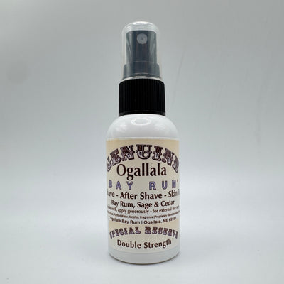Ogallala Bay Rum, Sage & Cedar Pre Shave & After Shave 2 Oz