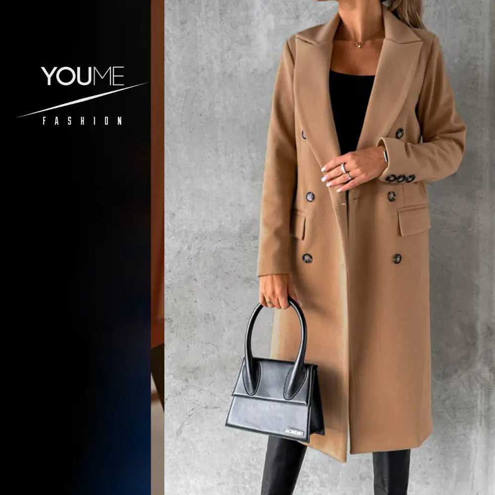 Elegant Business Casual Overcoat for Women