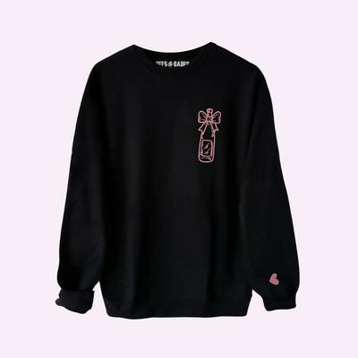Champagne Probs Social Club Printed Sweatshirt