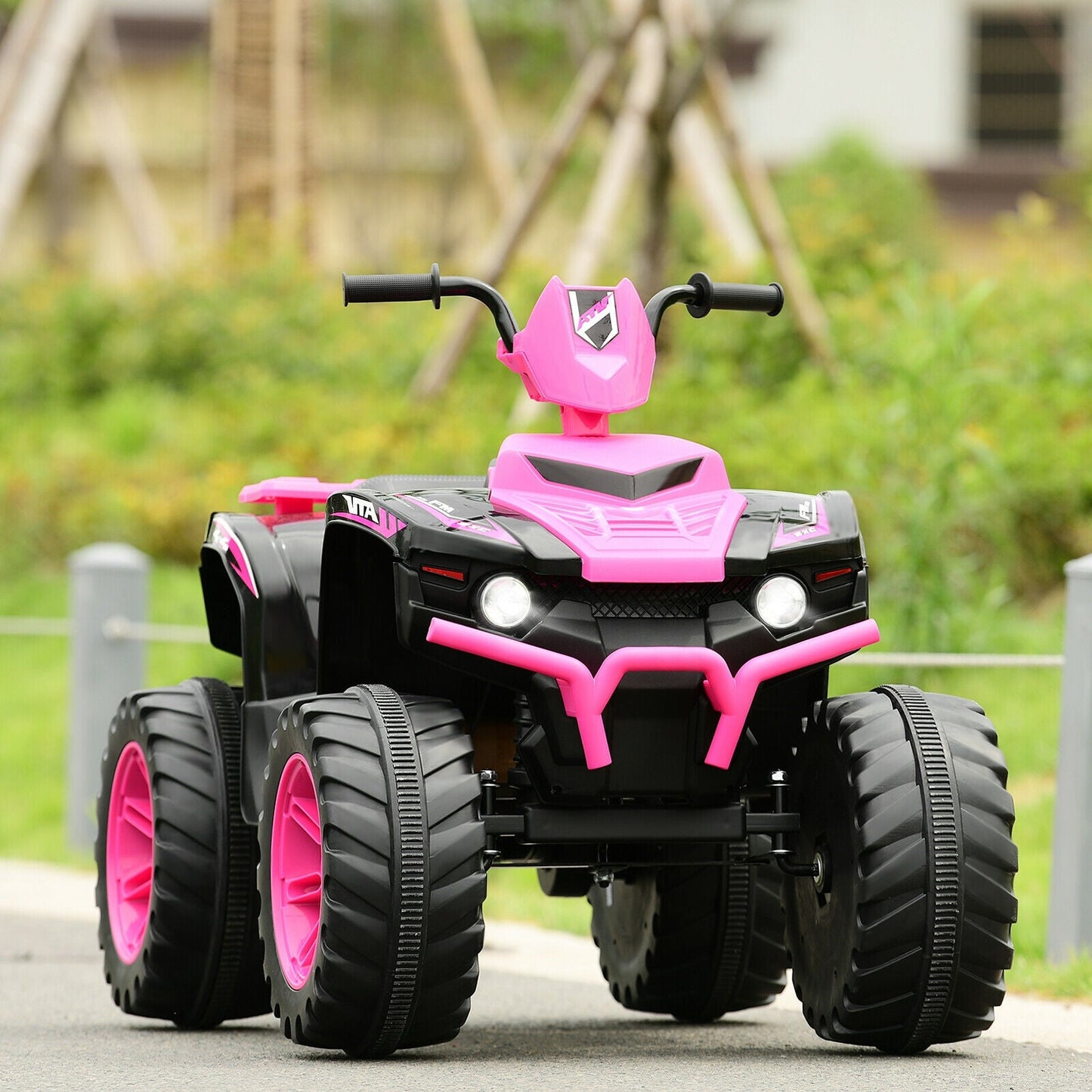 ATV para Niños de 12V con Luces LED - Rosa